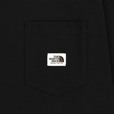 POCKET S/S R/TEE BLACK NT7US01J