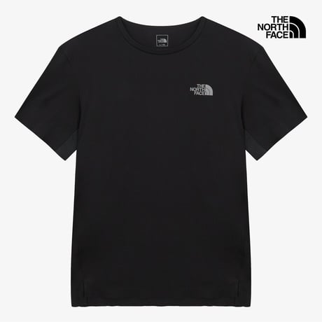 M'S PACE-ON S/S R/TEE BLACK NT7US15A