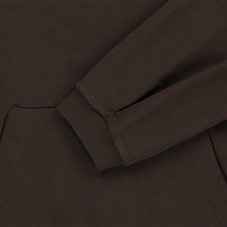 LOGO HOOD PULLOVER COCOA BROWN NM5PR52K
