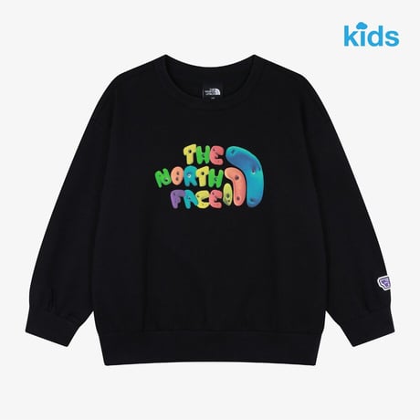 K'S COLORPATH SWEATSHIRTS BLACK NM5MS06T