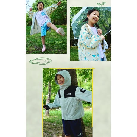 K'S NOVELTY RAIN COAT LIGHT YELLOW NC2HS01T