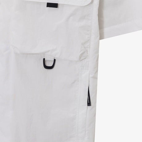 SHELDON S/S SHACKET WHITE NH8SR01K