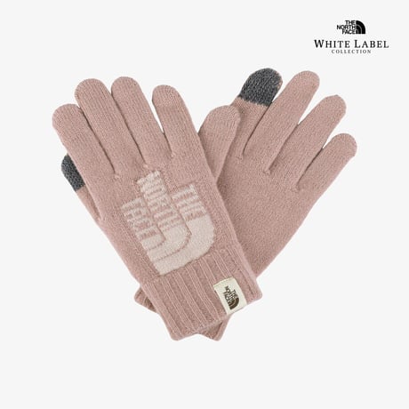 WL MELLOW KNIT GLOVE GRAYISH PINK NJ3GR51K