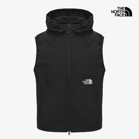 W'S SOFTY HOODIE VEST BLACK NV5VS02A