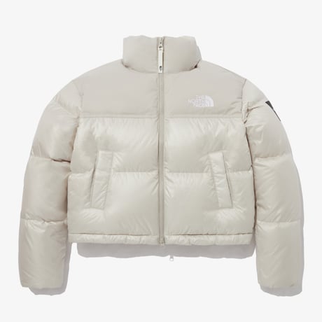 W'S NOVELTY NUPTSE RDS DOWN JACKET CREAM BEIGE NJ1DQ80M