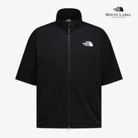 EIRA S/S ZIP UP BLACK NT7KR01J