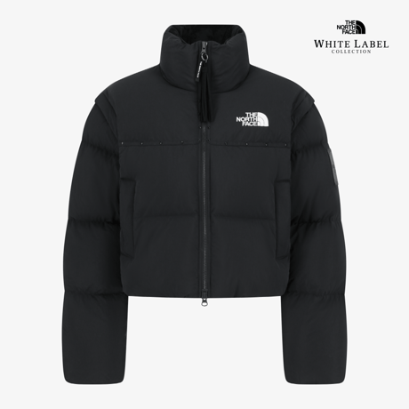【ベスト分離可能】W’S VINTAGE NUPTSE DT JACKET (RDS) BLACK NJ1DR83J