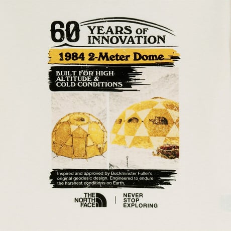 K'S TNF 60TH ANNIVERSARY S/S TEE YELLOW NT7US51T