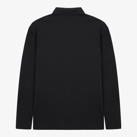 M'S COZY FLEX L/S POLO BLACK NT7QS51A