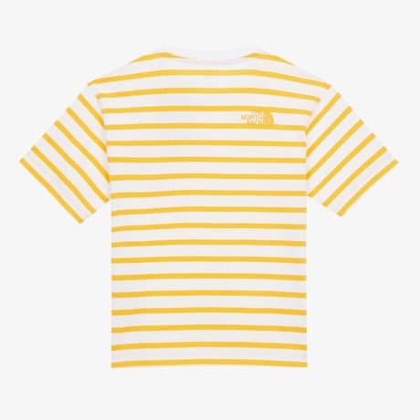 K'S GLEN STRIPE S/S R/TEE YELLOW NT7UR01T