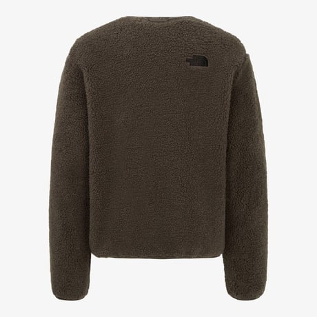 W'S CAMPSITE EX FLEECE CARDIGAN BROWN NJ4FR85C