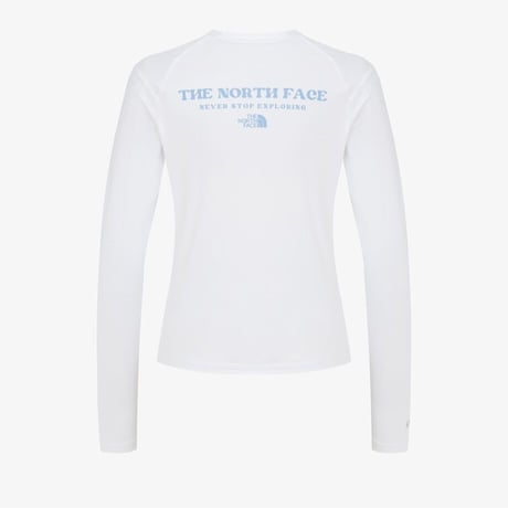 SPLASHY L/S RASHGUARD WHITE NT7TR01C