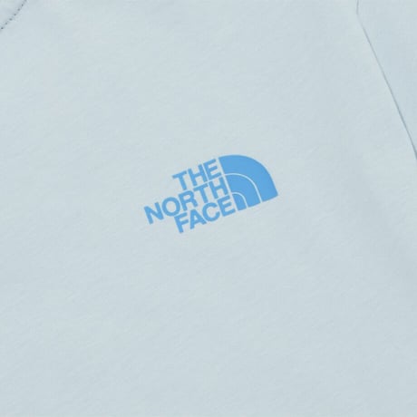 TNF HANGEUL S/S R/TEE 6 LIGHT BLUE NT7UR54G