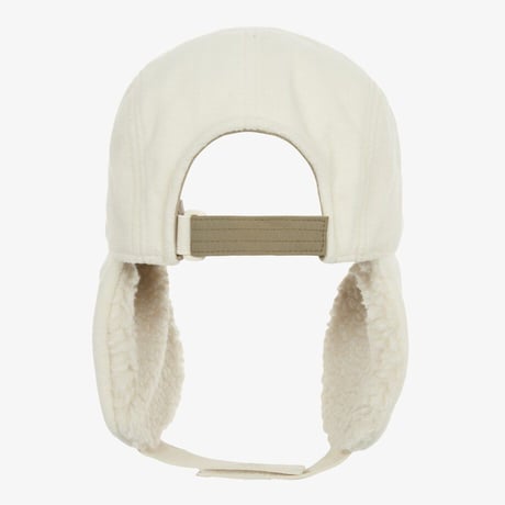 FLEECE EARMUFF EX CAP CREAM NE3CR65C