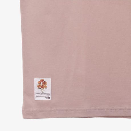 FLOWER SPRAY S/S R/TEE PALE PEACH NT7UR09M