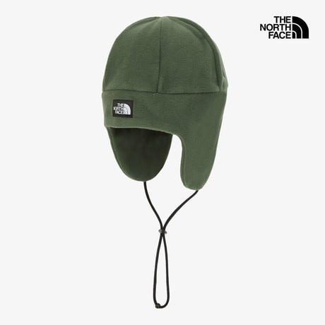 FLEECE EARMUFF BEANIE KHAKI NE3BS50E