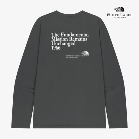 MARIV L/S R/TEE CHARCOAL GREY NT7TS06K