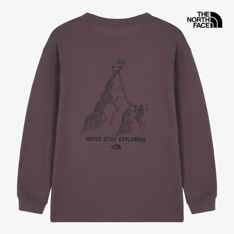 M'S DAYCLIMB L/S R/TEE MISTY LILAC NT7TS51C