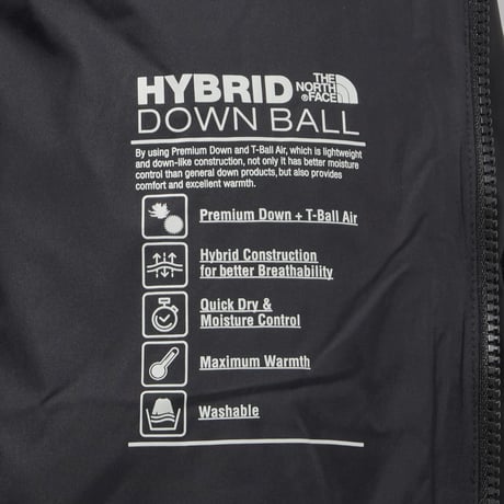 M'S ACT FREE EX HYBRID DOWN COAT BLACK
