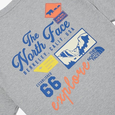 EMBLEM ARCHIVE S/S R/TEE MELANGE GREY NT7UQ10L