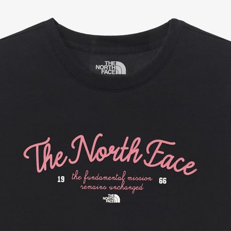 W'S LETTERING S/S R/TEE BLACK NT7UR33L