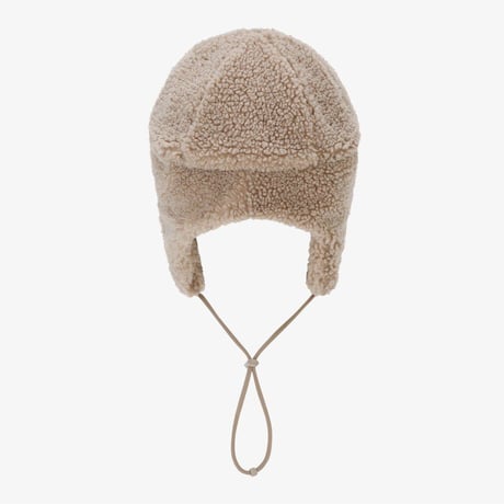 WL FLUFFY EARMUFF BEANIE WALNUT NE3BS51K