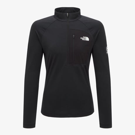 BATURA L/S ZIP TEE BLACK NT7LR00A