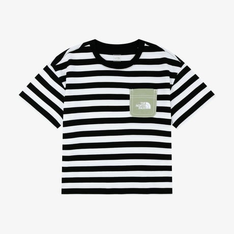 K'S PLAYON STRIPE CREW SET BLACK NT7US12S