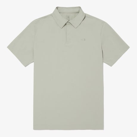 M'S ALL ROUND S/S POLO GRAYISH KHAKI NT7PQ02C