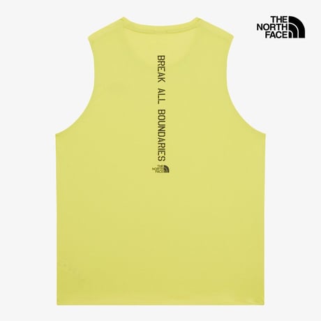 M'S TNF RUN SLEEVELESS LIME NT7VR02B