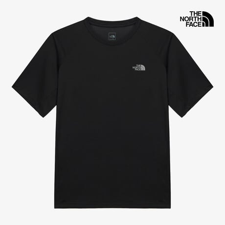 M'S AIRFLOW S/S R/TEE BLACK NT7US71A