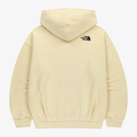 LOGO HOOD PULLOVER EGG YELLOW NM5PR52L