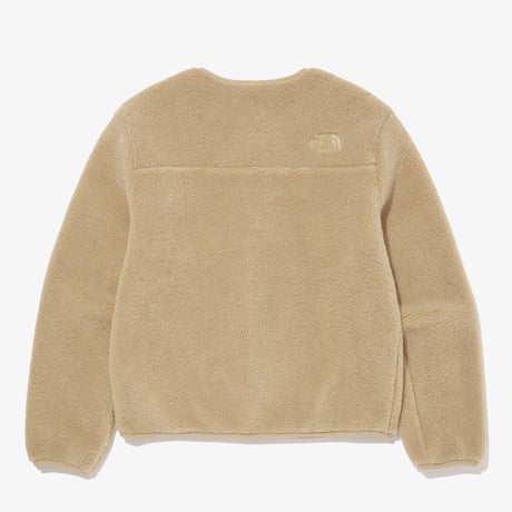 W'S CAMPER FLEECE CARDIGAN BEIGE