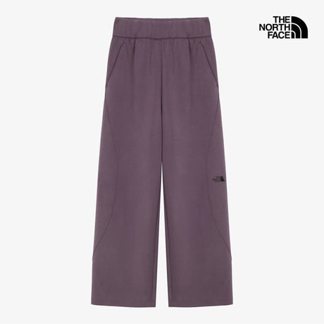 W'S NUBE WIDE PANTS DEEP PURPLE NP6KR80C