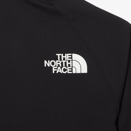 【SUMMIT SERIES】W'S SUMMIT MAKALU L/S ZIP TEE BLACK NT7LQ80A