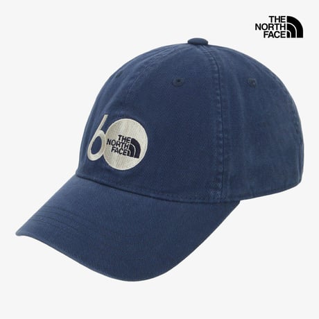 TNF 60TH ANNIVERSARY COTTON CAP BLUE NE3CS65D