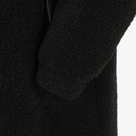 W'S TEDDY FLEECE COAT BLACK NC4FR85A