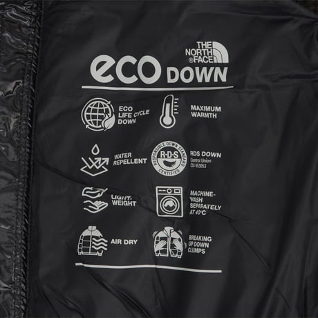 W'S OLAN DOWN VEST (RDS) BLACK NV1DR86A