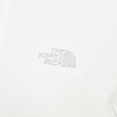 W'S BISTI L/S ZIP TEE WHITE NT7LR32B