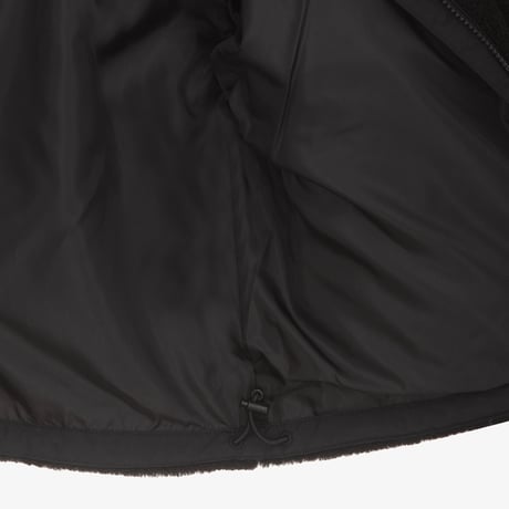 W'S PUFFY FLEECE JACKET BLACK NJ4FQ80