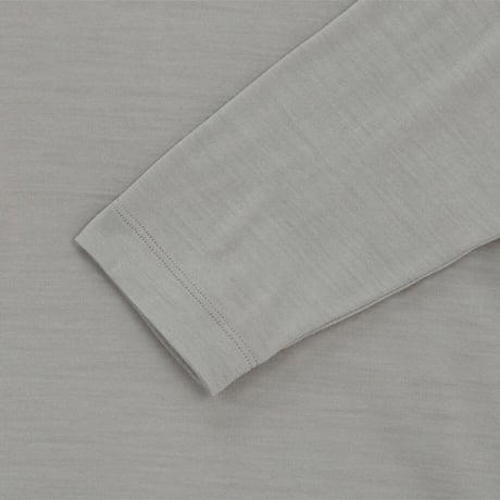 【SUMMIT SERIES】M'S PELMO WOOL TURTLE NECK GRAY NT7XR99B