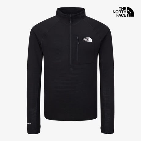 M'S SUMMIT HAYES L/S ZIP TEE BLACK NT7LS98A