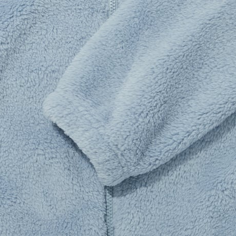 COMFY ALPHA FLEECE ZIP UP POWDER BLUE NJ4FP57