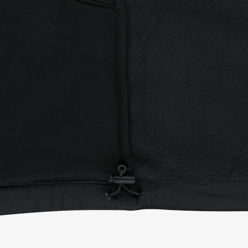LINE-X FLEECE VEST BLACK NV4FR50J | THE NORTH F