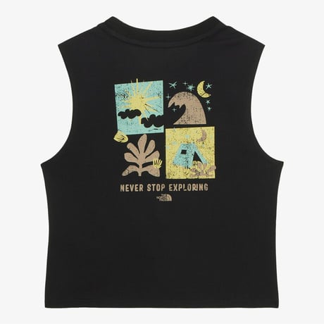 EVERGREEN SLEEVELESS BLACK NT7VR00A