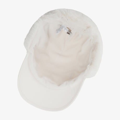 PUFFY FLEECE EARMUFF CAP CREAM NE3CS52K