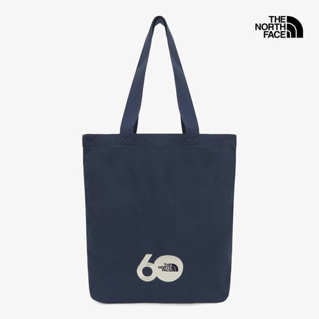 TNF 60TH ANNIVERSARY COTTON TOTE BLUE NHN2PS368D