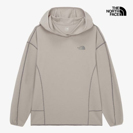 M'S SERRA L/S HOODIE GRAYISH BEIGE NT7TR52B