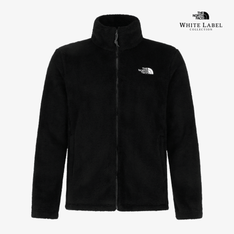 COMFY ALPHA FLEECE ZIP UP BLACK NJ4FR50J