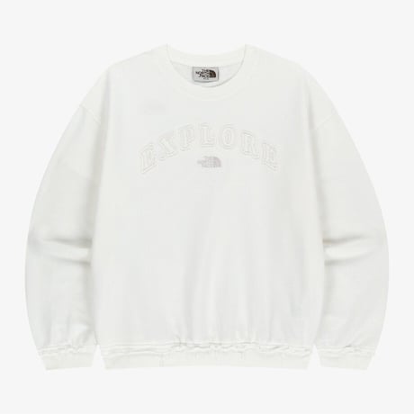 EXPLORE SWEATSHIRTS IVORY NM5MS08L